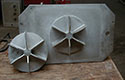 Fan Casting with Pattern