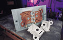 Castings with pattern equipment
