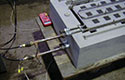 Cast-in tubes for rapid cooling