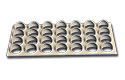 Louvered vent casting