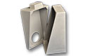 Two piece cast aluminum enclosure
