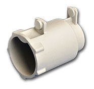 Cast source housing