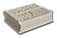 Cast aluminum electronic housing