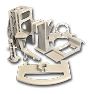 Assorted castings for medical equipment