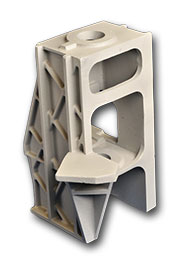 Structural aluminum sand casting
