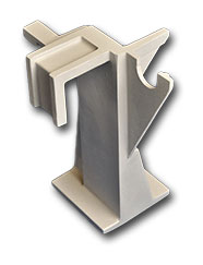 Cast aluminum support bracket