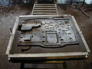 42 x 48 inch green sand mold