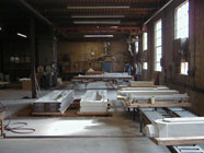 Floor space is available for large castings