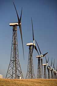 Cast aluminum hubs on modern wind mills